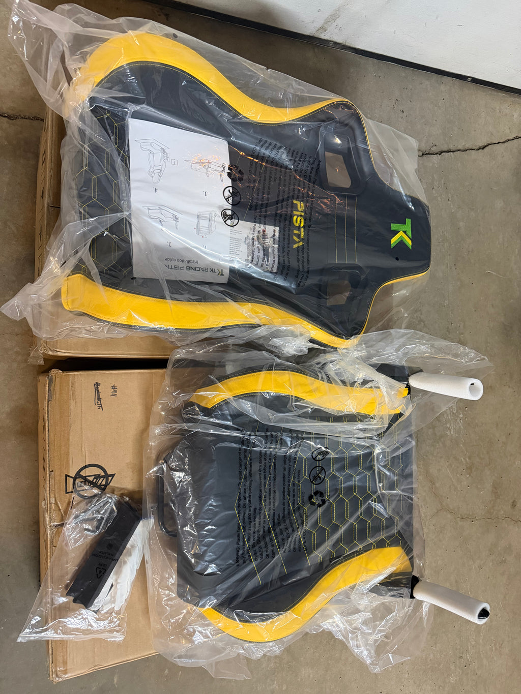 Used TK Racing Pista Gaming Racing Seat #904