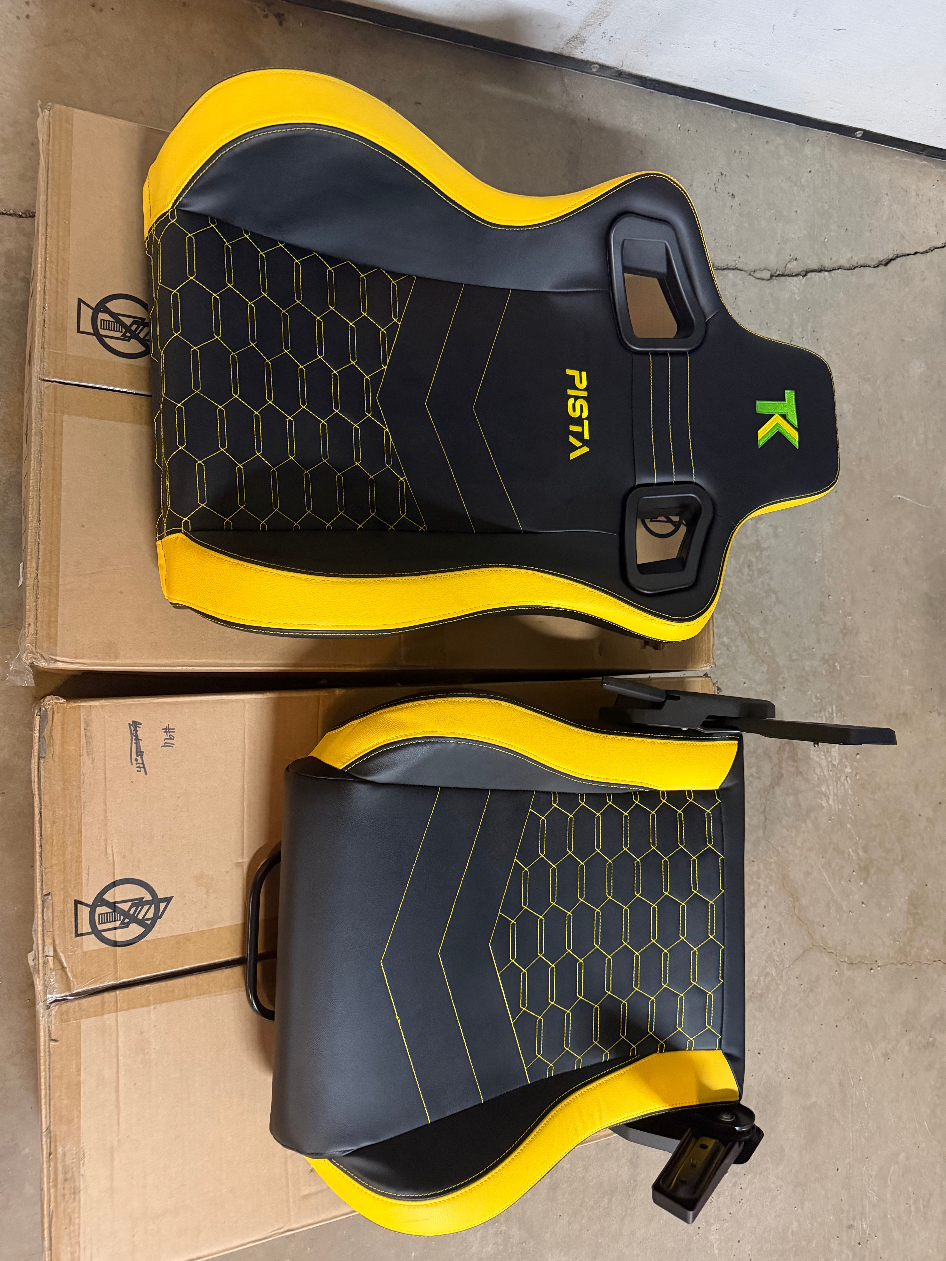 Used TK Racing Pista Gaming Racing Seat #900