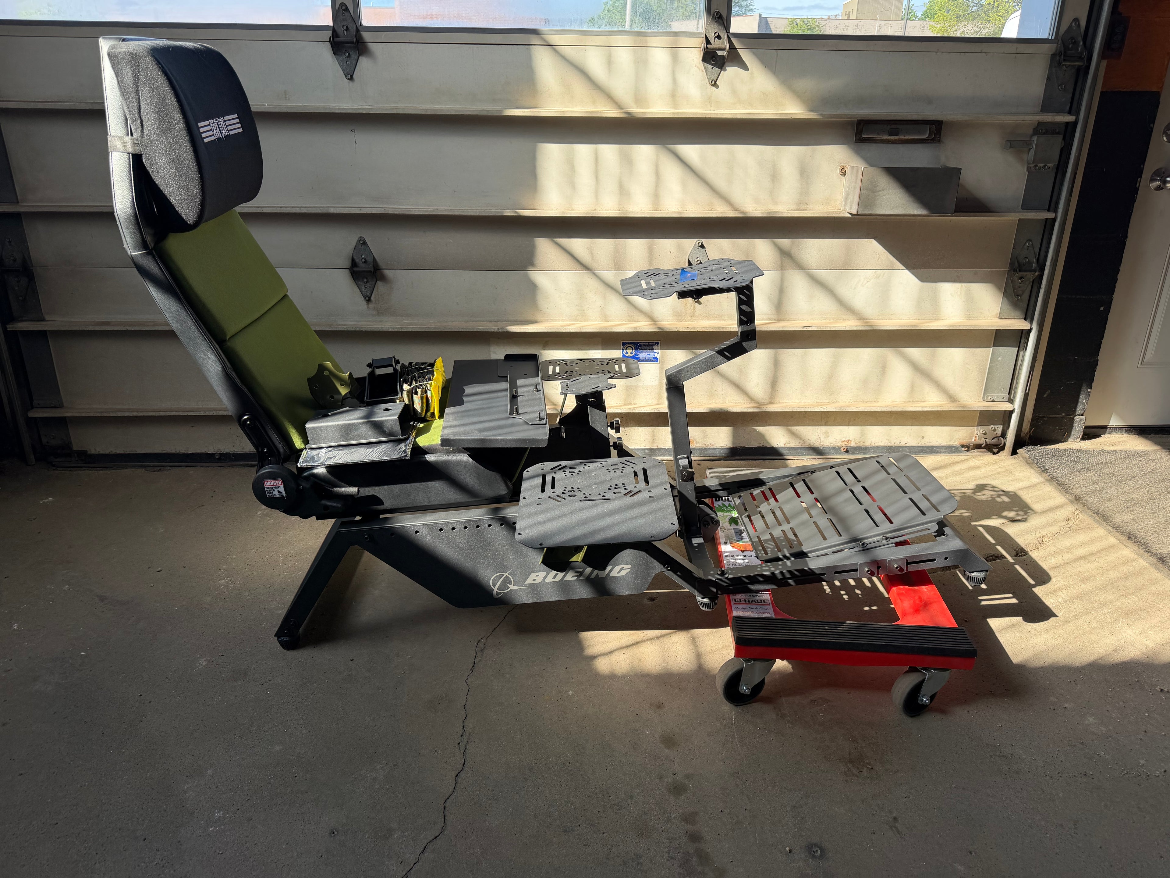 Used Next Level Racing Flight Simulator -Boeing Military Edition #123