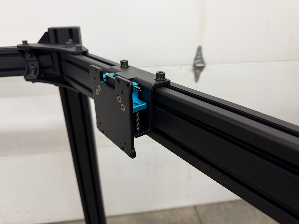 Open Box TK Racing Triple Monitor Stand - Black #705