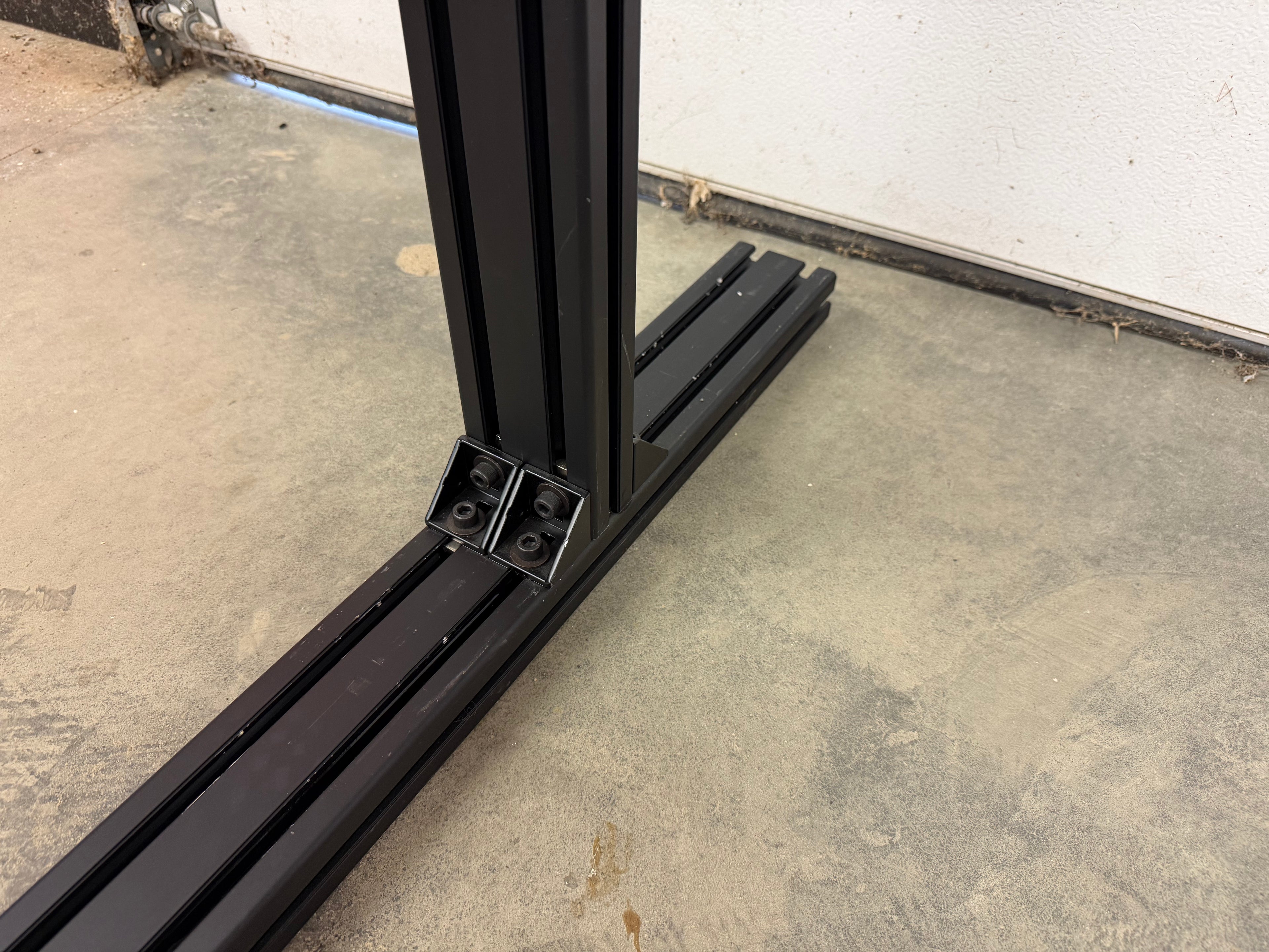 Open Box TK Racing Triple Monitor Stand - Black #705