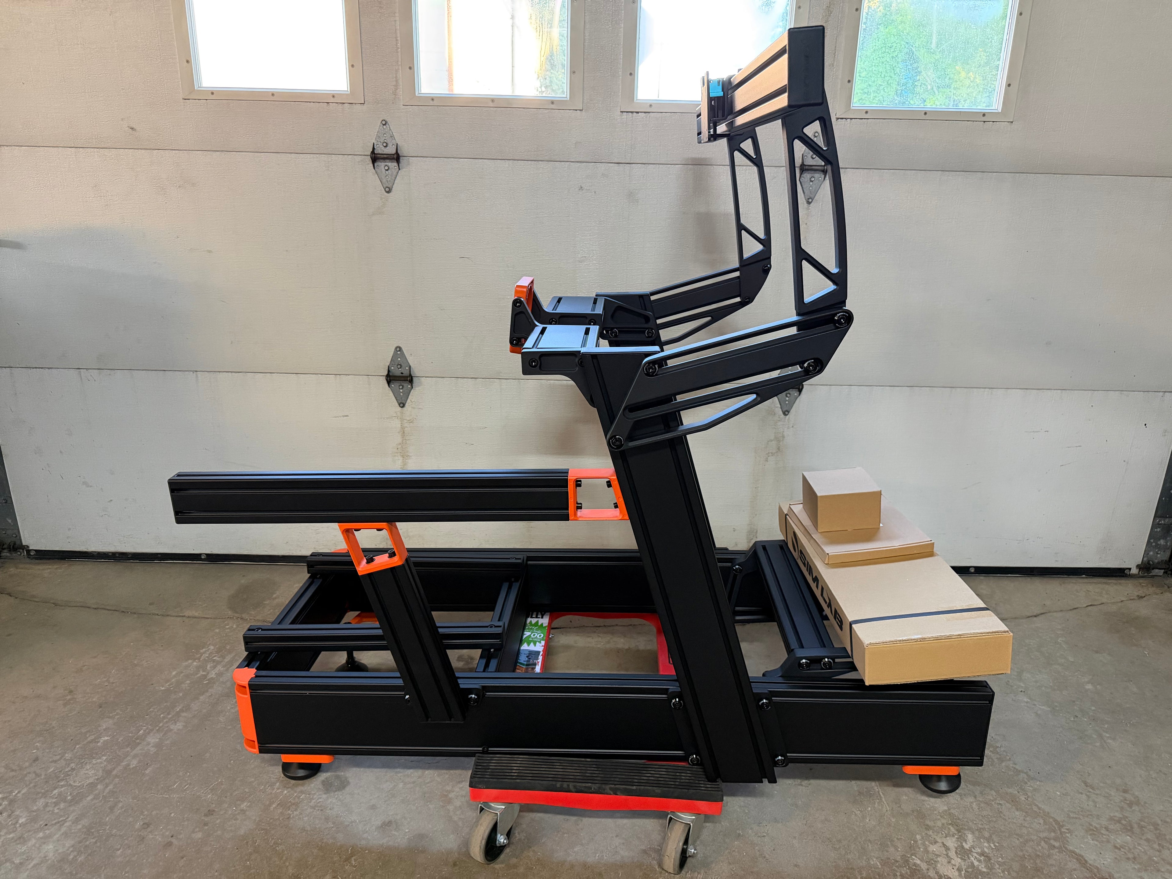 Used Sim Lab P1X Pro Tony Kanaan Sim Racing Cockpit - Orange #826