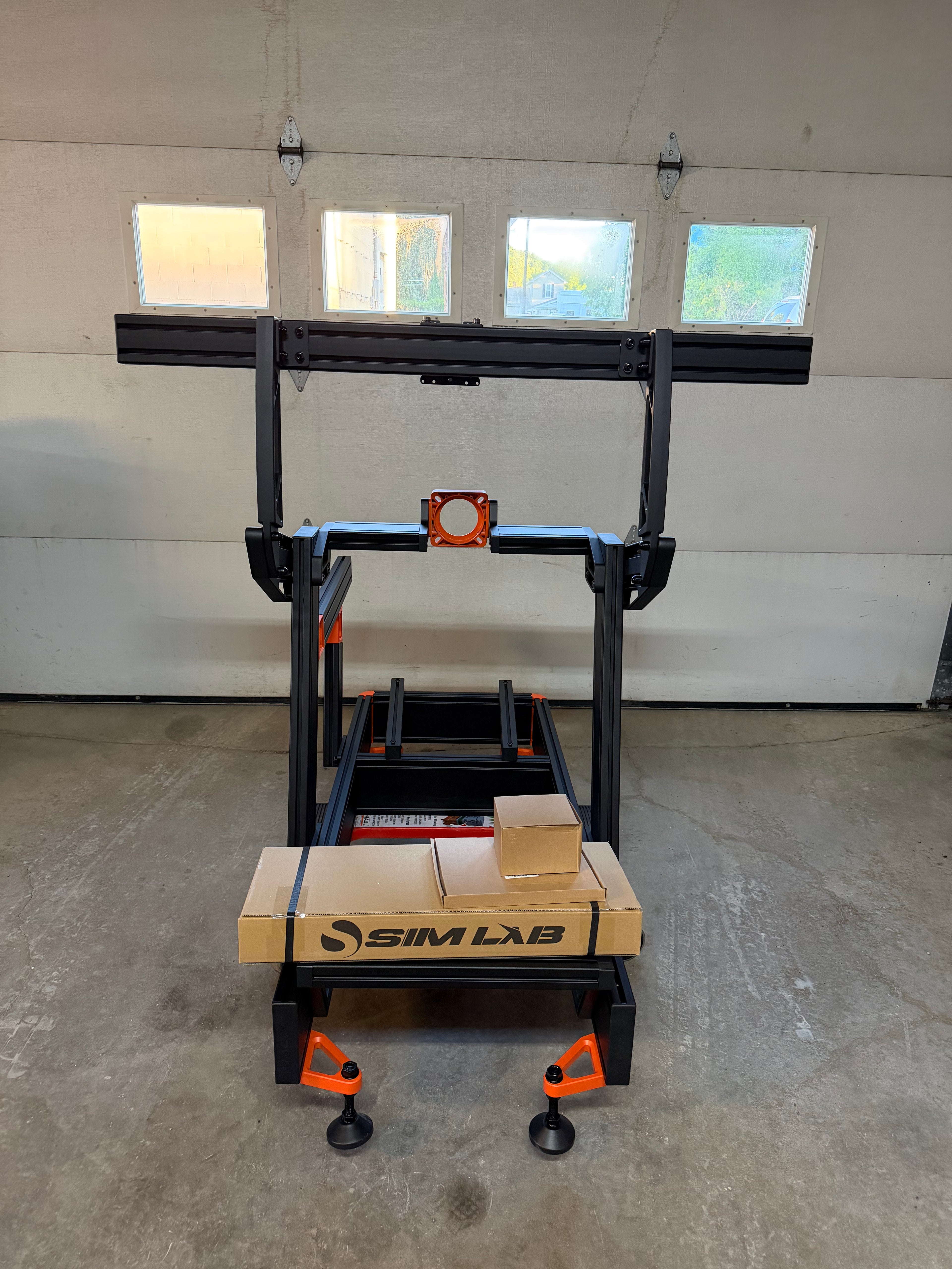 Used Sim Lab P1X Pro Tony Kanaan Sim Racing Cockpit - Orange #826