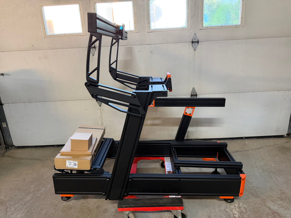 Used Sim Lab P1X Pro Tony Kanaan Sim Racing Cockpit - Orange #826