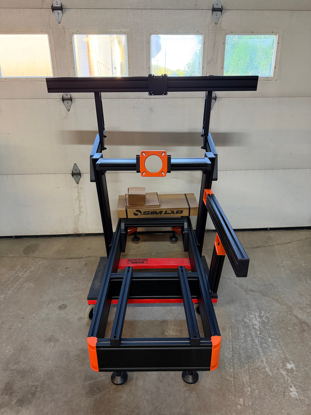 Used Sim Lab P1X Pro Tony Kanaan Sim Racing Cockpit - Orange #826