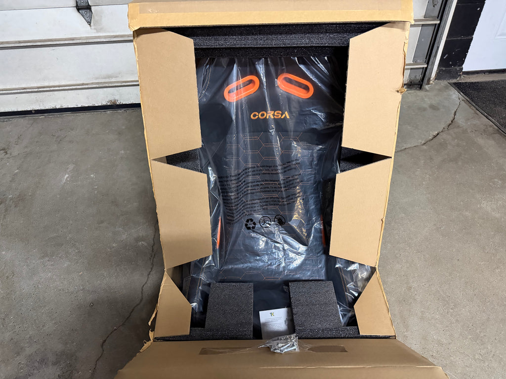 Open Box New TK Racing Corsa Gaming Bucket Seat #920