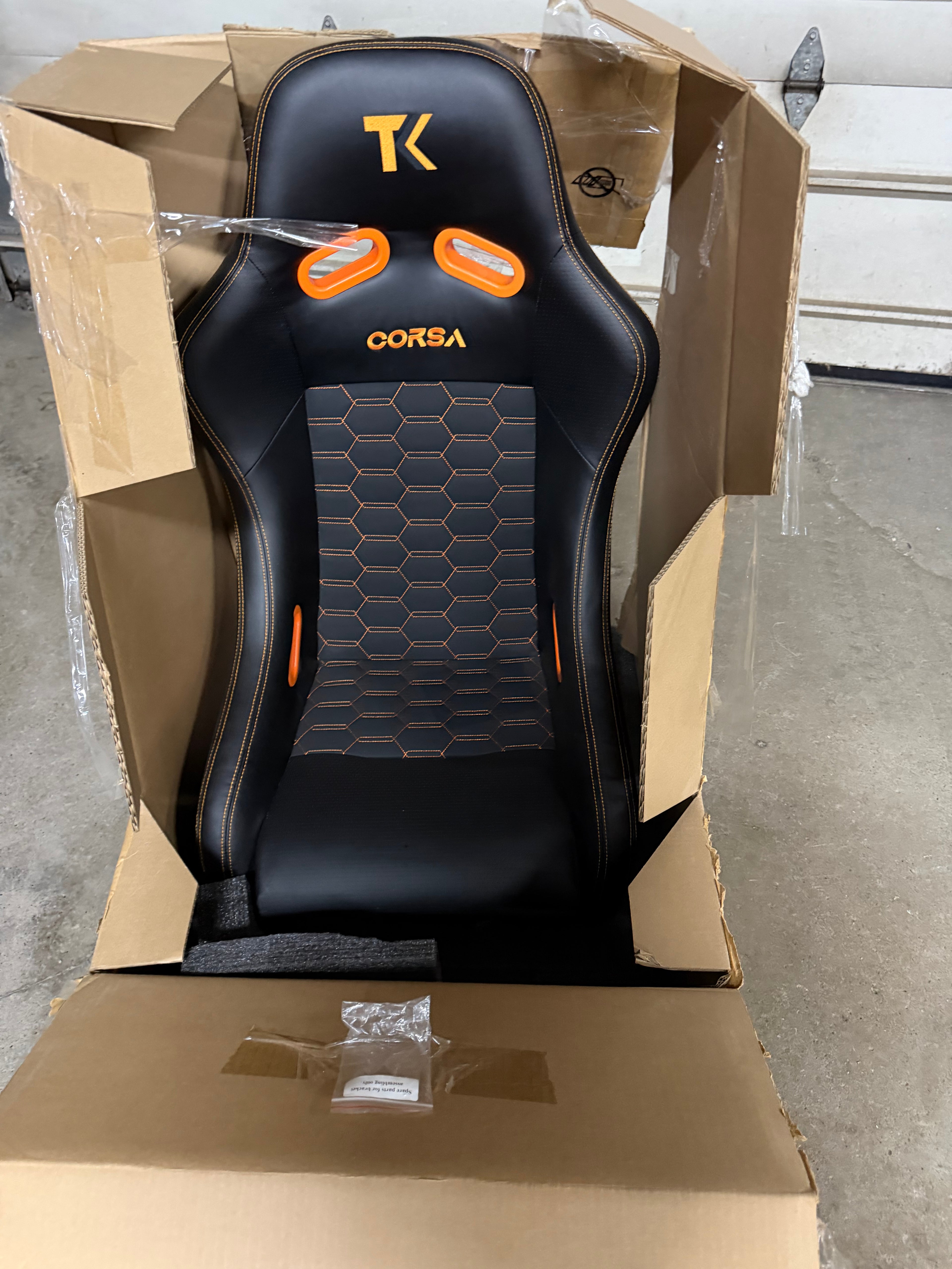 Open Box TK Racing Corsa Gaming Bucket Seat #922